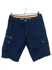 Vorschaubild 1 von Herren Cargo Shorts W32/48/M Blau Casual Baumwolle Elasthan
