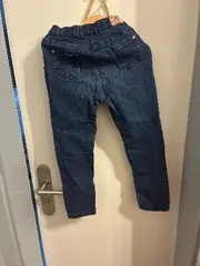 Vorschaubild 2 von Jeggings Kinder Gr. 116 Blau Stretch Jeans-Optik