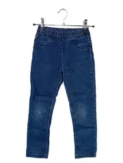 Vorschaubild 1 von Jeggings Kinder Gr. 116 Blau Stretch Jeans-Optik