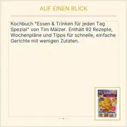 Vorschaubild 2 von Tim Mälzer Essen & Trinken Spezial Kochbuch 92 schnelle einfache Rezepte