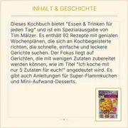 Vorschaubild 3 von Tim Mälzer Essen & Trinken Spezial Kochbuch 92 schnelle einfache Rezepte