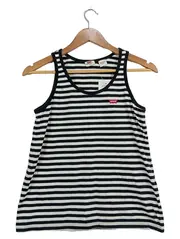 Vorschaubild 1 von Damen Tanktop gestreift Gr. 34/XS Casual Baumwolle