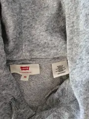 Vorschaubild 4 von Kapuzenpullover Damen XS Grau Casual Logo-Print