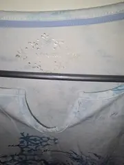 Vorschaubild 5 von Damen T-Shirt Gr. 42/XL Blau Blumenmuster Beach Print