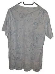 Vorschaubild 4 von Damen T-Shirt Gr. 42/XL Blau Blumenmuster Beach Print