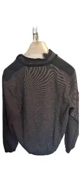 Vorschaubild 3 von Herren Pullover Half-Zip Sweatshirt Grau Größe L