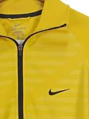Vorschaubild 2 von Damen Trainingsjacke Gelb Gr. 36/S Sportlich Polyester Reißverschluss