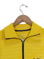 Vorschaubild 4 von Damen Trainingsjacke Gelb Gr. 36/S Sportlich Polyester Reißverschluss