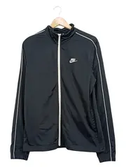 Vorschaubild 1 von Trainingsjacke Herren Gr. M Schwarz Weiß Sportjacke Full Zip