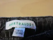 Vorschaubild 4 von Cordhose Mädchen Gr. 138/140 Grau Cord Baumwolle
