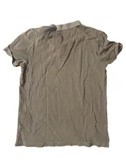 Vorschaubild 2 von Poloshirt Herren Baumwolle Beige Kurzarm Gr. M 48