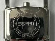 Vorschaubild 3 von Damen Armbanduhr Manschette Silber Edelstahl Hellblau