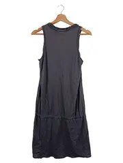 Vorschaubild 2 von Damen Freizeitkleid Gr. S/XS Schwarz Casual Baumwolle