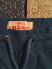 Vorschaubild 4 von Cargo Shorts Jungen 140 Blau Baumwolle Freizeit Sportlich Uni Logo