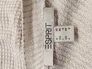 Vorschaubild 3 von Damen Strickjacke Beige Gr. 34/XS Klassisch Strukturmuster Knopfleiste