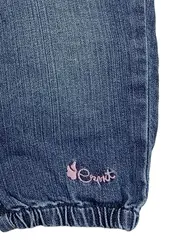 Vorschaubild 3 von Baby Jeans Shorts Gr. 68 Blau Bauchbund Baumwolle