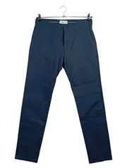 Vorschaubild 1 von Herren Chino Stoffhose W29/32 Petrol Slim Casual Baumwolle