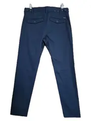 Vorschaubild 2 von Herren Chino Stoffhose W29/32 Petrol Slim Casual Baumwolle