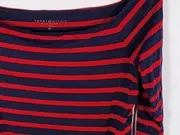 Vorschaubild 3 von Damen Langarmshirt Blau Gestreift Maritim Gr. XL