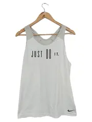Vorschaubild 1 von Damen Sportshirt Just Do It. Gr. 38/M Weiß Tank Top