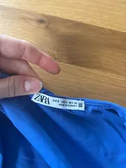 Vorschaubild 3 von Damen Body Ärmellos Quadratischer Ausschnitt Blau Gr. S