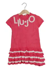 Vorschaubild 1 von Mädchen Freizeitkleid Gr. 92 Pink Casual Sommerkleid
