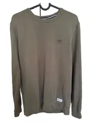 Vorschaubild 1 von Herren Sweatshirt Gr. M Grün Casual Pullover