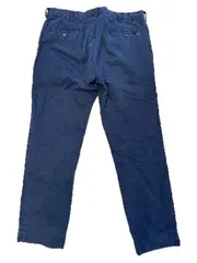 Vorschaubild 3 von Herren Chino Stoffhose Blau W34/L30 Baumwolle