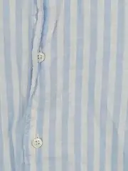 Vorschaubild 5 von Herren Business Hemd gestreift Leinen Gr. 38