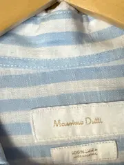 Vorschaubild 9 von Herren Business Hemd gestreift Leinen Gr. 38