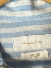 Vorschaubild 8 von Herren Business Hemd gestreift Leinen Gr. 38