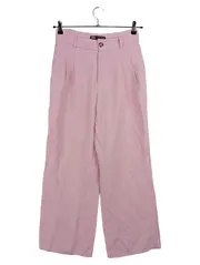 Vorschaubild 1 von Damen Stoffhose Culotte Wide Leg Rosa Gr. S/36 Elegant