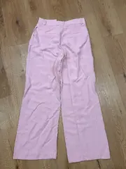 Vorschaubild 2 von Damen Stoffhose Culotte Wide Leg Rosa Gr. S/36 Elegant