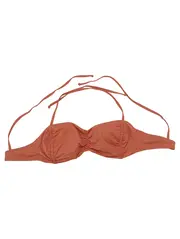 Vorschaubild 1 von Damen Bikini-Oberteil Orange Gr. 40 L Neckholder