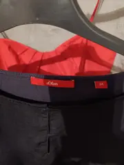 Vorschaubild 2 von Damen T-Shirt Bluse Gr. 34/XS Blau Navy Viskose Casual