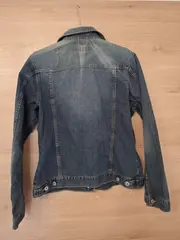 Vorschaubild 4 von Jeansjacke Damen Blau Gr. 40/L Casual Baumwolle