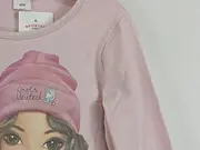 Vorschaubild 3 von Top Model Langarmshirt Mädchen Girls United Gr. 140 Pink Casual Baumwolle