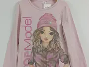 Vorschaubild 4 von Top Model Langarmshirt Mädchen Girls United Gr. 140 Pink Casual Baumwolle