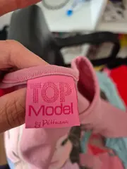 Vorschaubild 6 von Top Model Langarmshirt Mädchen Girls United Gr. 140 Pink Casual Baumwolle