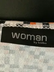 Vorschaubild 5 von Woman Damen Pullover Shirt Gr. 44 XXL Mehrfarbig Geometrisch 3/4-Arm