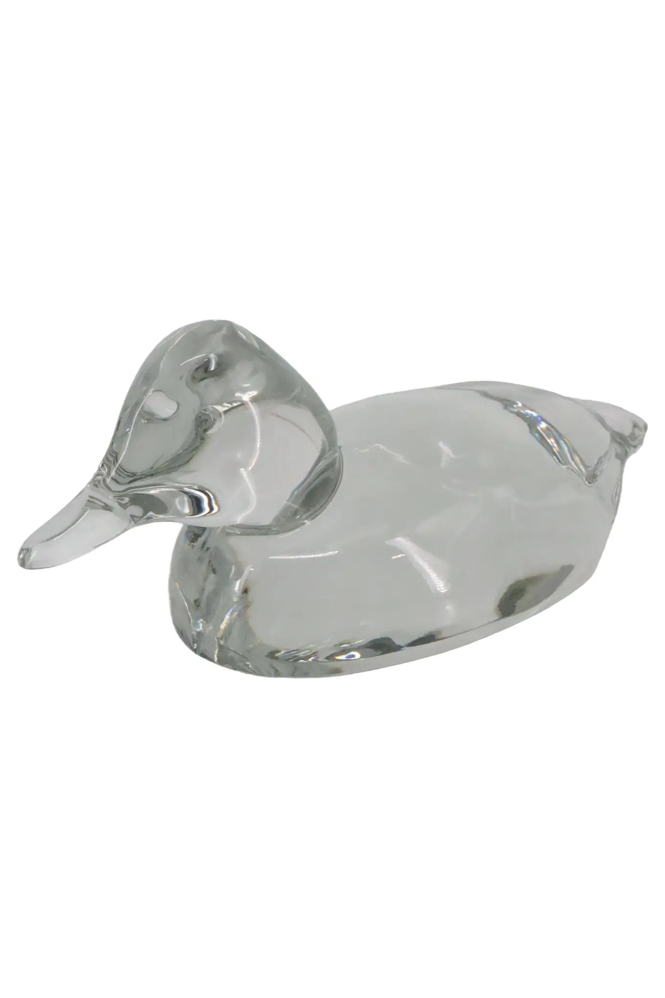 VILLEROY & BOCH Dekofigur Ente Glas Transparent 10 cm Elegant Deko Figur