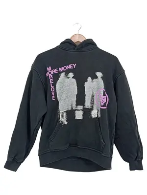MORE MONEY MORE LOVE Kapuzenpullover