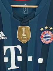 Vorschaubild 3 von FC Bayern München Trikot Herren XL Petrol FIFA WM 2013 Away