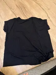 Vorschaubild 3 von Trafaluc Damen T-Shirt V-Ausschnitt Schwarz Gr. S Basic