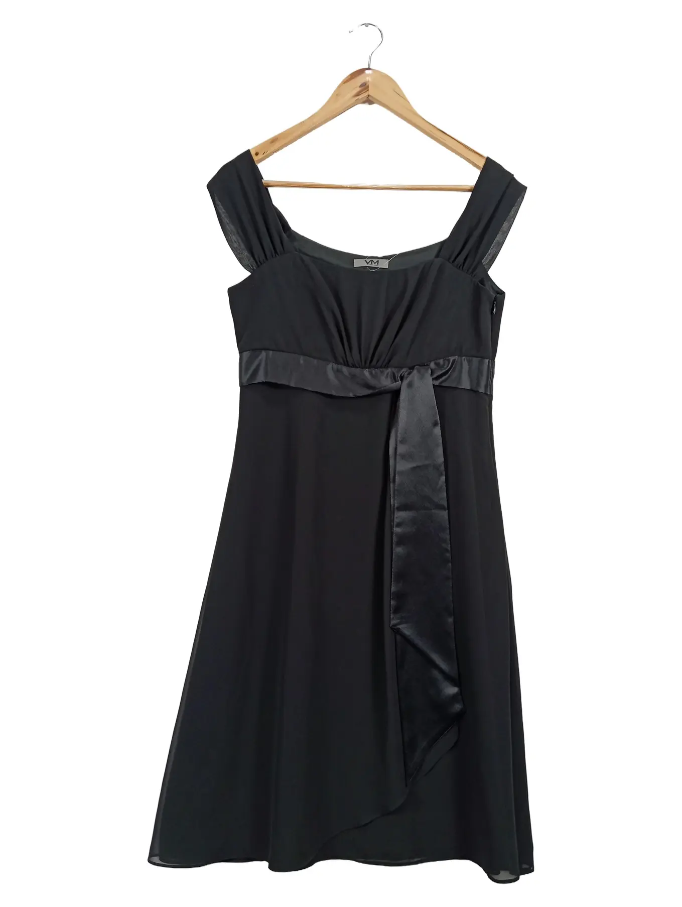 VERA MONT festliches Kleid Damen Gr. 36 Schwarz Elegant Midikleid