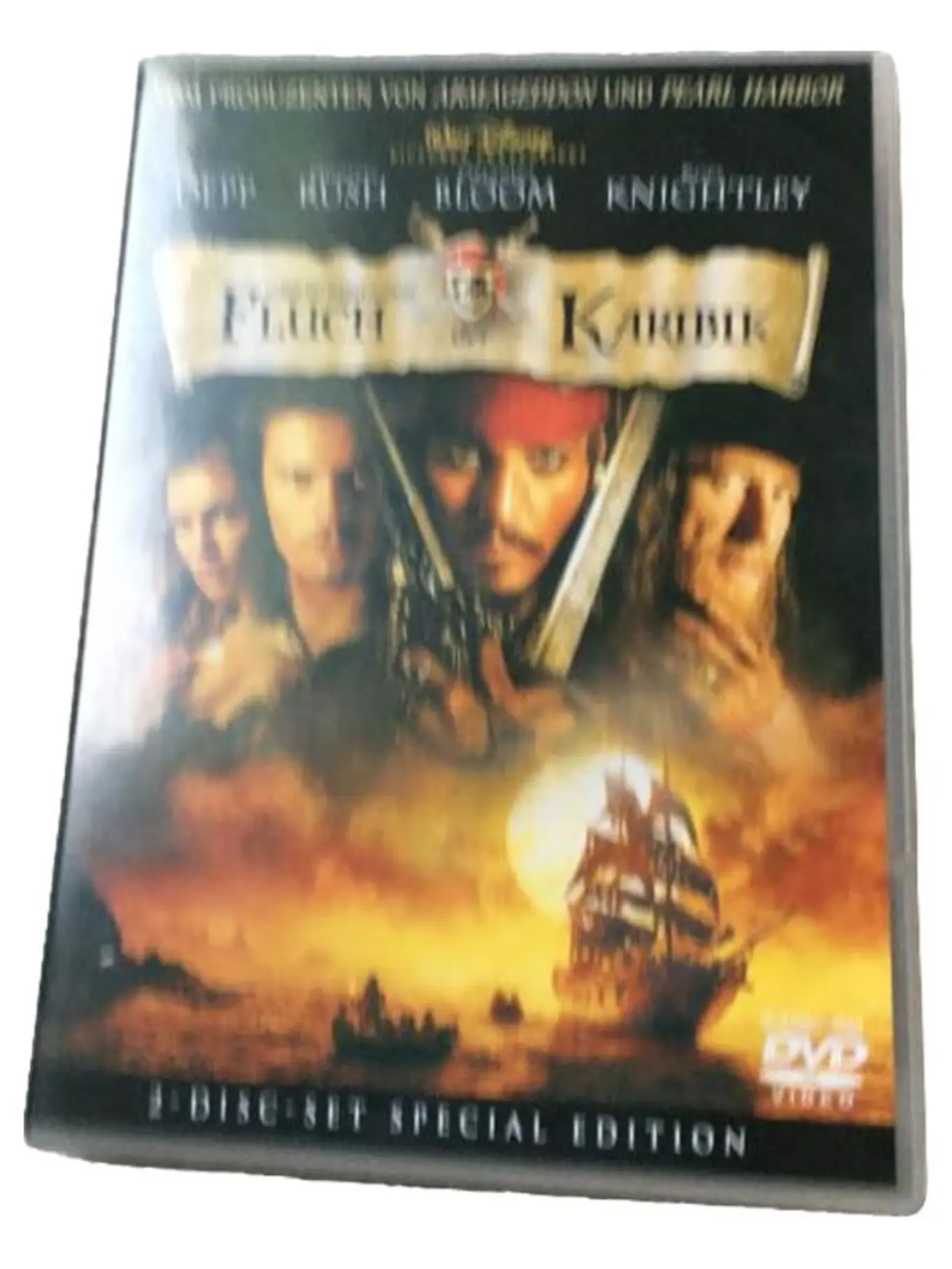 THE WALT DISNEY STUDIOS Fluch der Karibik DVD 2-Disc Special Edition Johnny Depp Abenteuerfilm