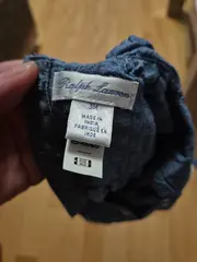 Vorschaubild 6 von Baby Kleid Jeansoptik Rüschen Gr. 62 Blau Baumwolle