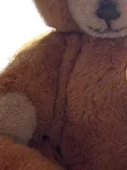 Vorschaubild 2 von Teddybär Patsy 0230/28 Kuscheltier Braun mit Knopf im Ohr