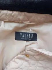Vorschaubild 3 von TAIFUN Damen Steppjacke Gr. 36/S Beige Klassisch Elegant mit Fellkragen