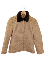 Vorschaubild 1 von TAIFUN Damen Steppjacke Gr. 36/S Beige Klassisch Elegant mit Fellkragen